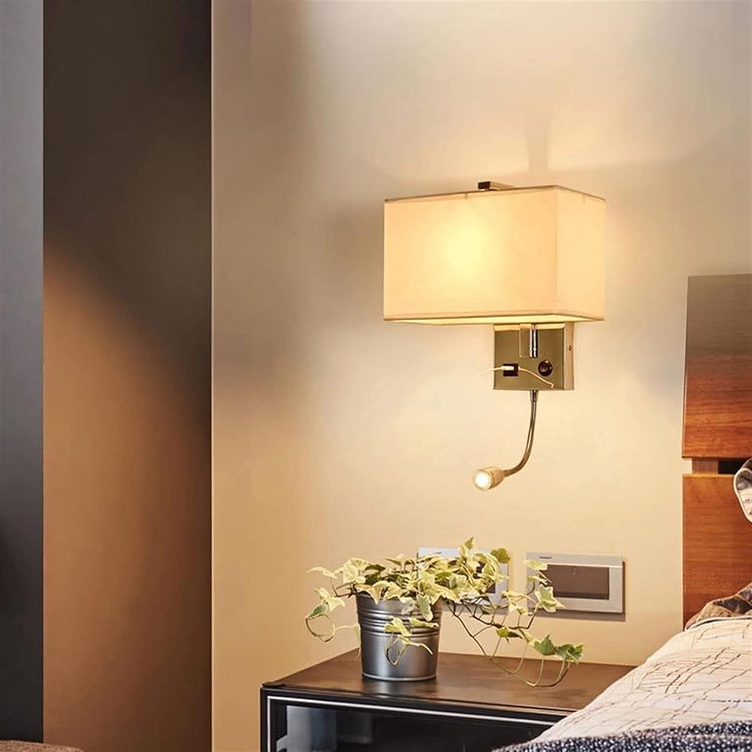LED Indoor Wall Light V-intage Indoor Wall Light European Wall Light LED Reading Light,Soft Light