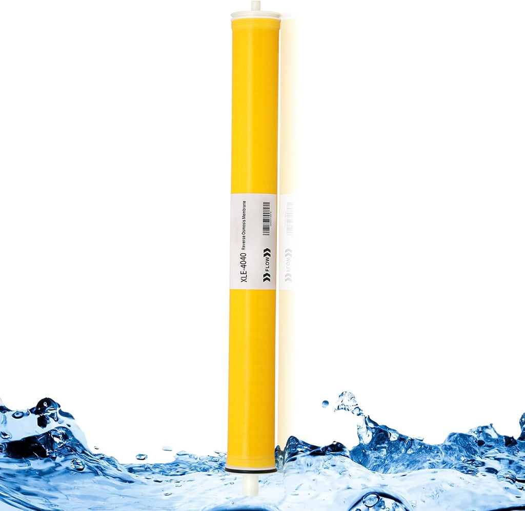 XLE-4040, XLE 4040 Reverse Osmosis Membrane for DOW Filmtec Membrane Replacement, 2600GPD, TDS≤1000ppm, Salt Rejection 99%, 4 x 40 RO Membrane for Desalination, Commercial, Industrial, NSF Certified