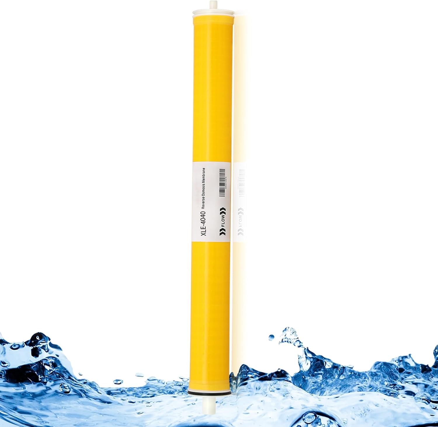 XLE-4040, XLE 4040 Reverse Osmosis Membrane for DOW Filmtec Membrane Replacement, 2600GPD, TDS≤1000ppm, Salt Rejection 99%, 4 x 40 RO Membrane for Desalination, Commercial, Industrial, NSF Certified