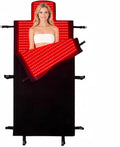 2026 Upgraded Dual Wavelength LED Beads 660nm&850nm Red Light Therapy Mat Full Body, Used to Face and Body Pain Relief Skin Health Personal Care for Women Men, 75' x 35'' (Black)