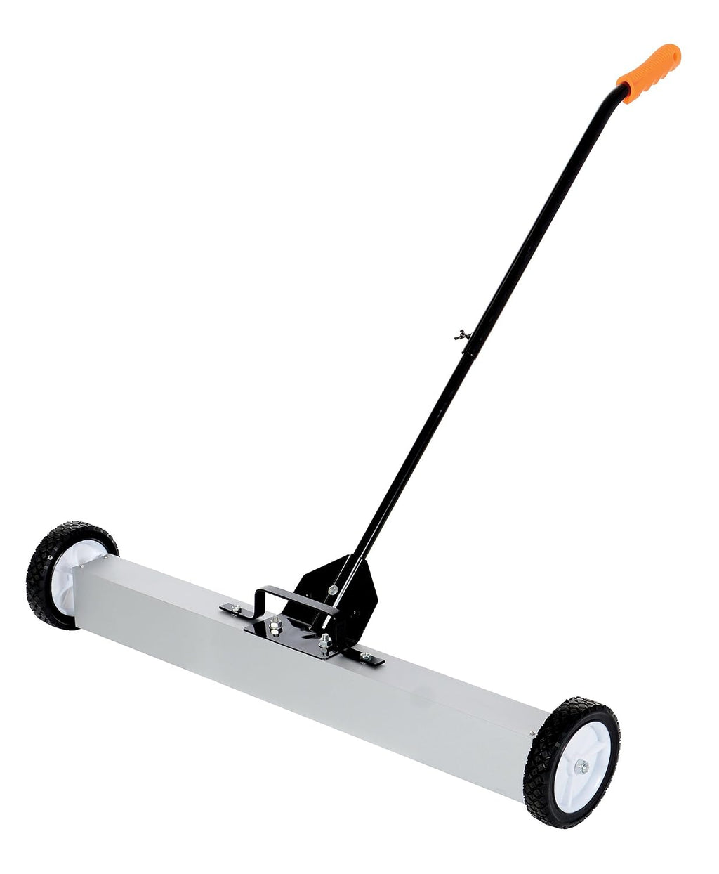 Vestil MFSR-36 Aluminum Magnetic Sweeper Handle Release 32 in. x 39 in. x 31 in. 30 Lb. Capacity Silver