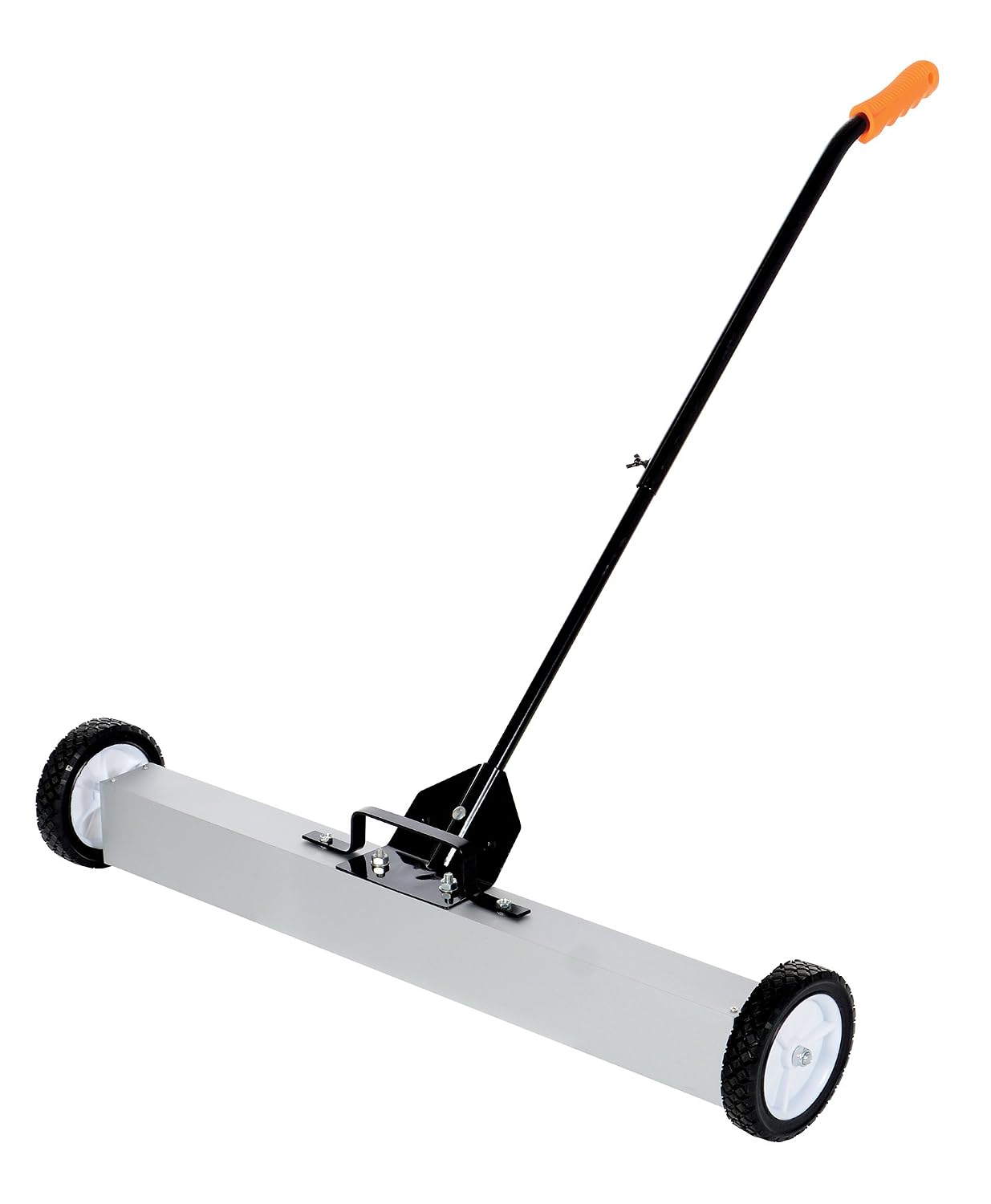 Vestil MFSR-36 Aluminum Magnetic Sweeper Handle Release 32 in. x 39 in. x 31 in. 30 Lb. Capacity Silver