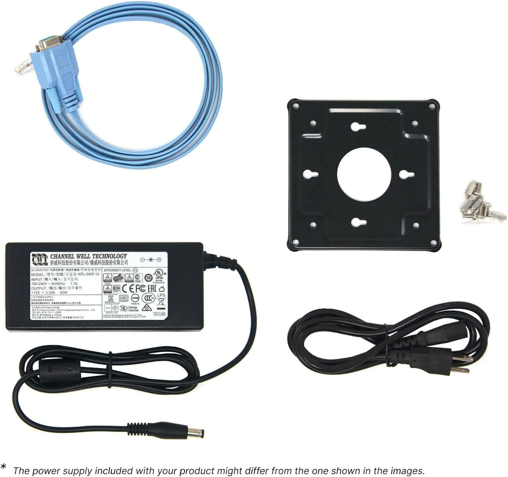 Protectli Vault FW4B - 4 Port, Firewall Micro Appliance/Mini PC - Intel Quad Core, AES-NI, 8GB RAM, 120GB mSATA SSD