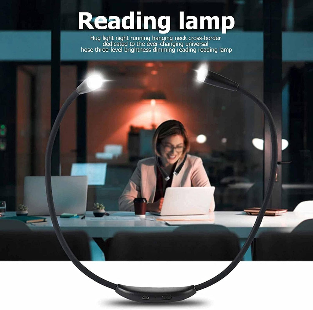 Rechargeable Neck Reading Light,Portable,Long Lasting,Perfect for Book Reading,Craft & Outdoor
