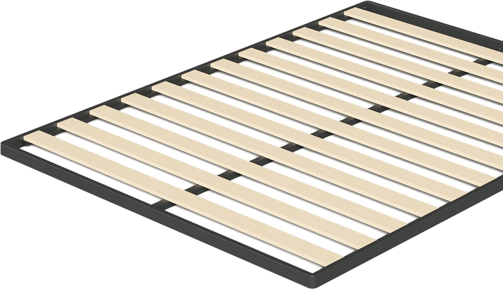 Zinus Deepak Easy Assembly Wood Slat 1.6 Inch Bunkie Board, Bed Slat Replacement, Full