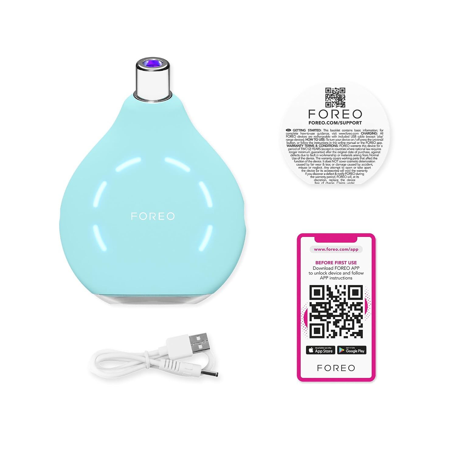 FOREO KIWI Whitehead & Black Head Remover for Face - Facial Skin Care Tools - Blackhead Extractor for Face & Nose - No Pore Strips Suction - Quick & Effective Blackhead Remover Device