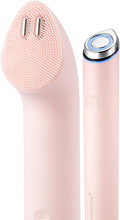 medicube Mini Booster Pro Plus Cleansing Device Set | 2-in-1 Facial Cleansing, Skincare Device | Pore, Makeup, Excess Sebum Care | Portable Skincare Booster with 3 Modes | Korean Facial Device, Pink