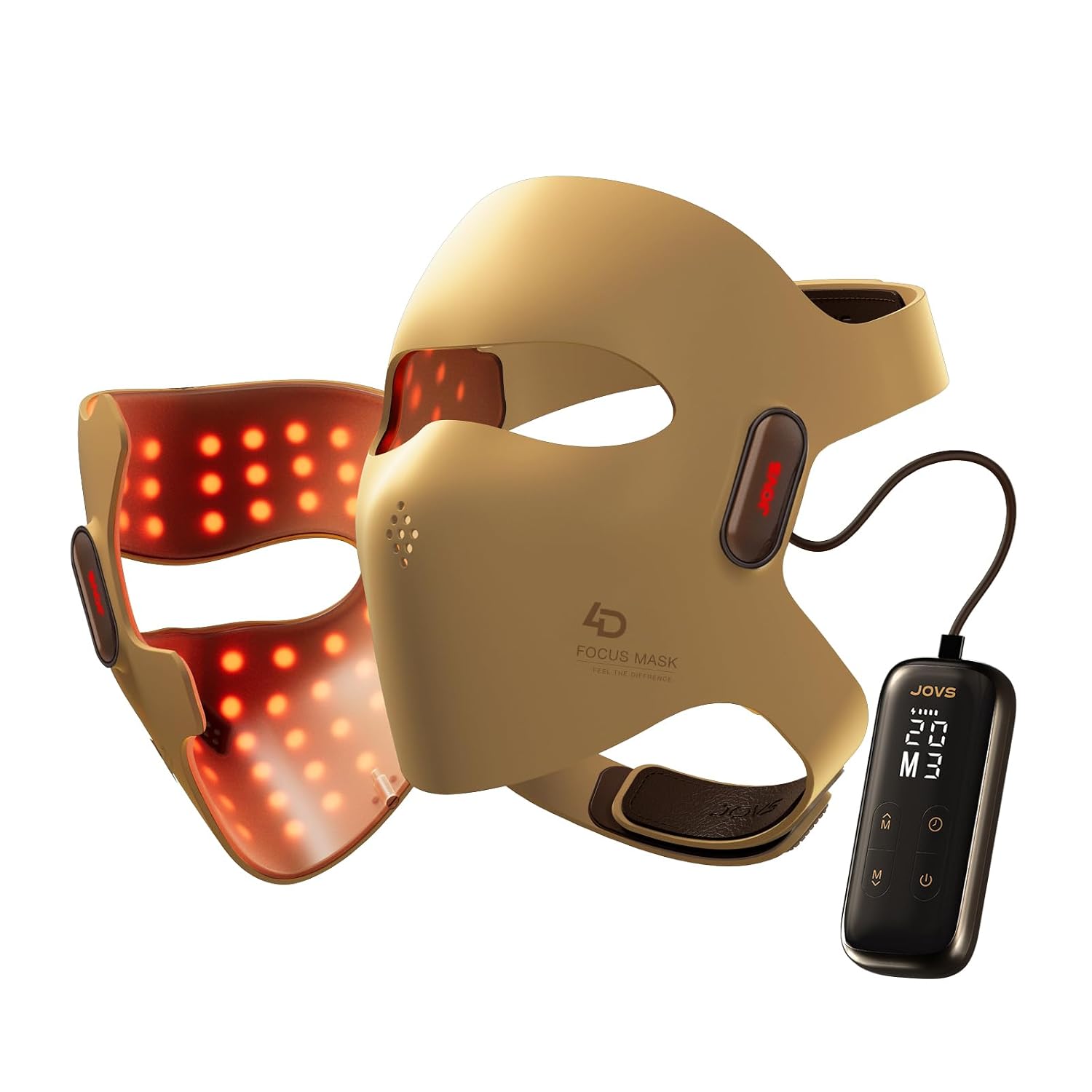 JOVS 4D Laser Light Therapy Mask (Gold)