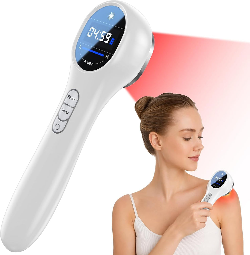 Holsn Red Light Therapy Infrared Light Tharepy, Red Light Device for Body Pain Relief, Joint, Muscle & Tissue 14 * 650nm + 3 * 808nm