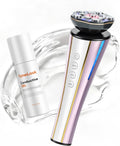 Microcurrent Facial Device 4-in-1 Beauty Device with Red Light Therapy and Blue Light Therapy for Neck & Face & Body Skincare Facial Device FDA-Cleared