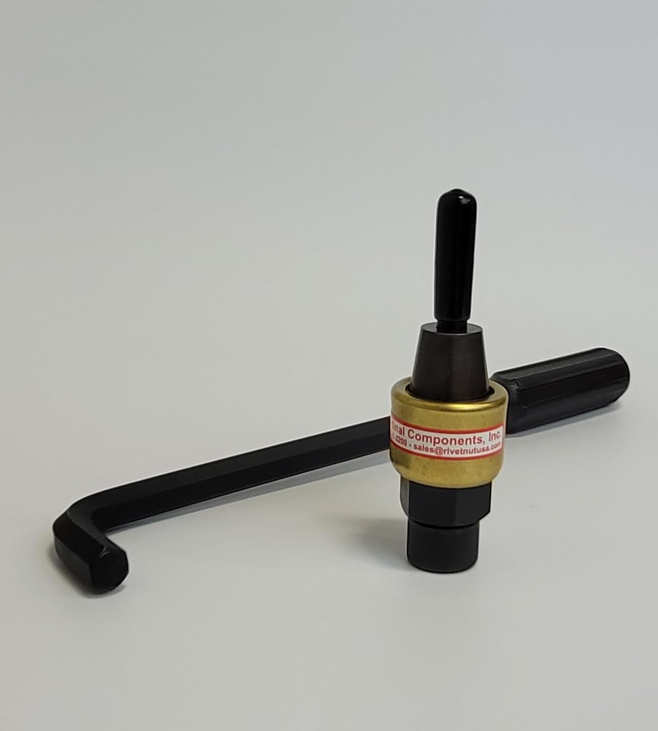 C722-M10 (M10 x 1.50 Thread, Manual Wrench Tool to Install Rivet Nut, Rivnuts, Nut Inserts, Cross Nuts)