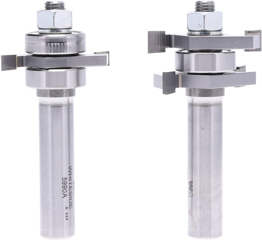 Whiteside Router Bits 5990 Shaker Straight Stile and Rail Set for Plywood Panel