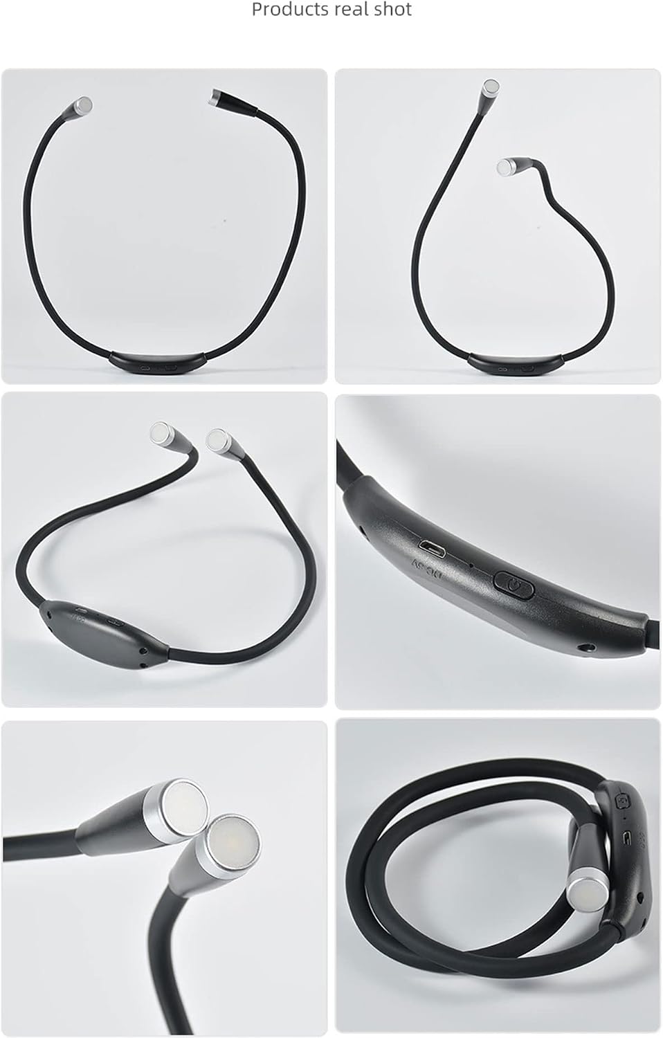 Rechargeable Neck Reading Light,Portable,Long Lasting,Perfect for Book Reading,Craft & Outdoor