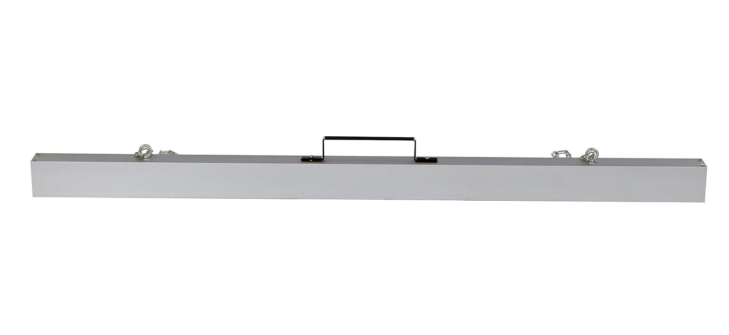 Vestil MS-72 Heavy Duty Hanging Magnetic Sweepers 3 in. x 76 in. x 7 in. 75 Lb. Capacity Silver