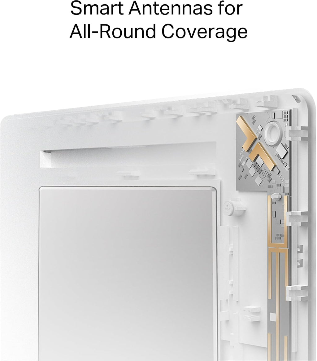 TP-Link AX3000 Wall-Mounted Wi-Fi 6 Router Archer Air R5 | Ultra-Thin & Compact | Dual Band Wi-Fi | Smart Beamforming Antennas | EasyMesh Compatible | Mounting Materials Included | Homeshield, VPN