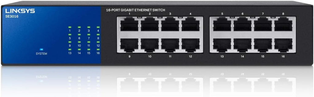 Linksys 16-Port Gigabit Switch (SE3016)
