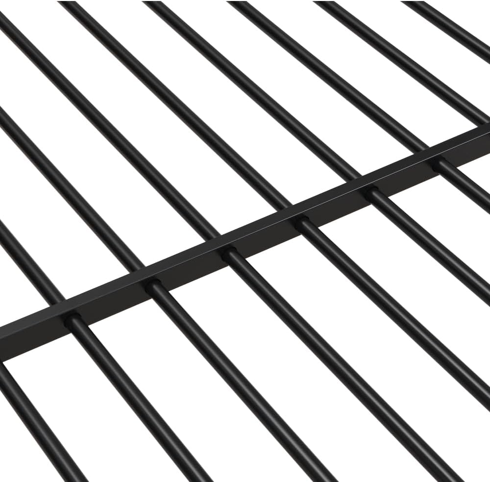 BUNK Bed Pink Twin Over Twin (Black + Metal-4)