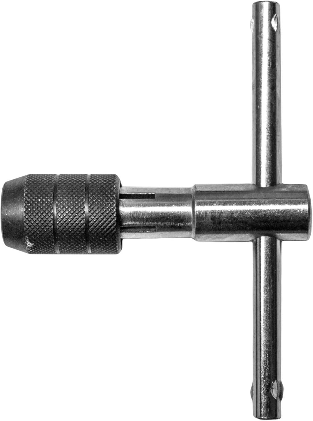Century Drill & Tool Metric Tap and Die Set, 58-Pc Heat Treated Steel Hand Cutting Taps & Dies Includes Wrenches, Screw Extractors, Pitch Gauge & More - 98957