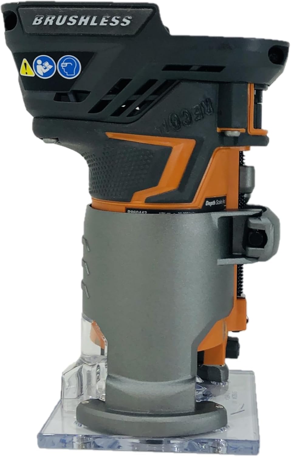 18-Volt OCTANE™ Cordless Brushless Compact Fixed Base Router with 1/4 in. Bit, Round and Square Bases, and Collet Wrench