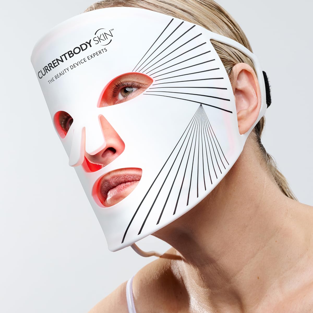 CurrentBody Skin LED Light Therapy Face Mask: Series 1 | Red Light Therapy Treatment Device | Anti-Aging Face Mask for Wrinkle Reduction