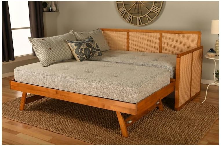 Kodiak Daybed with Mattress Included – Multi-Functional Day Bed for Living Room, Bedroom, or Guest Room
