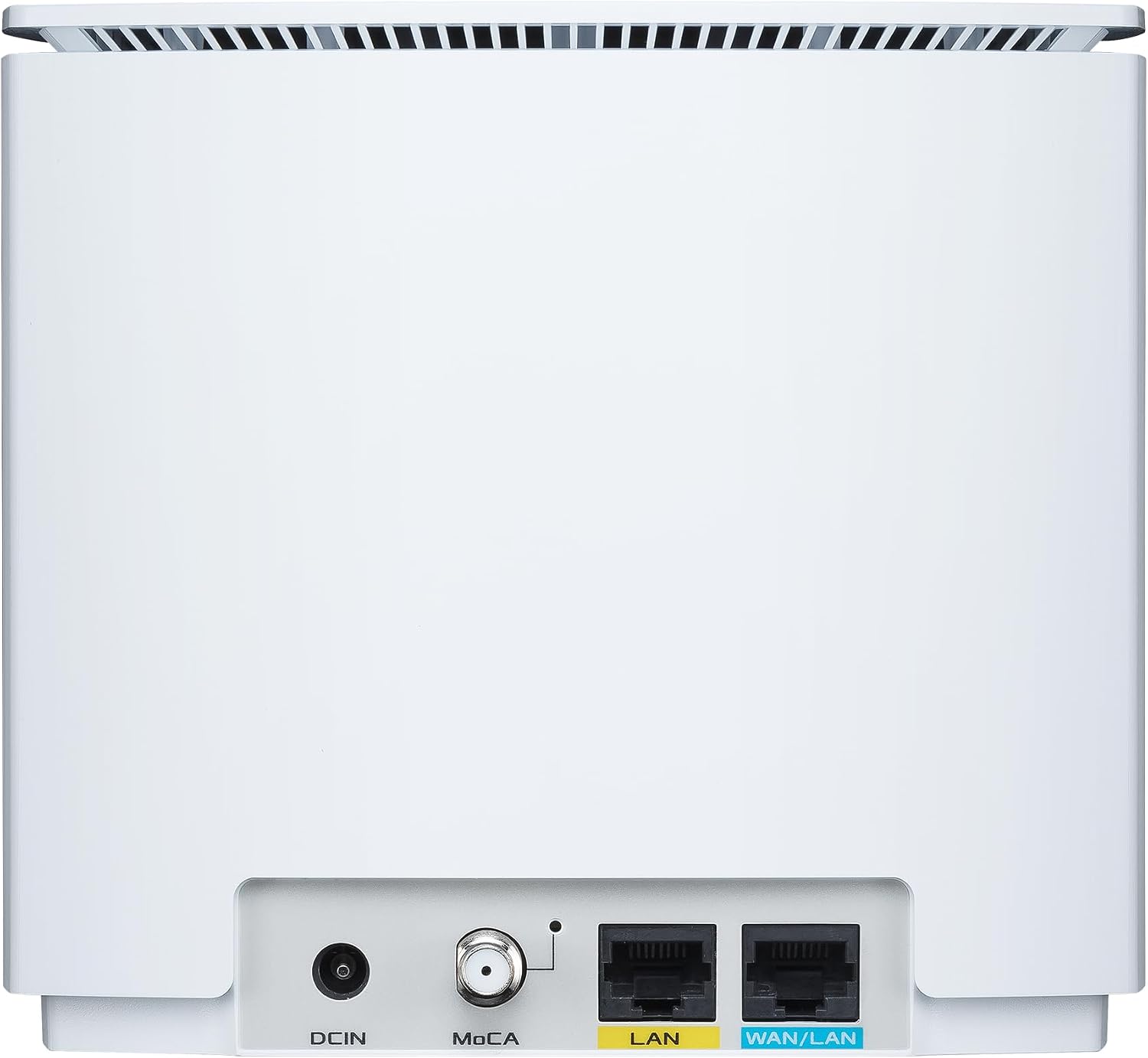 ASUS ZenWiFi AX Hybrid(XC5) AX3000 + MoCA 2.5 Mesh WiFi 6 System (1pk) - Whole Home Coverage up to 2,400 Sq.Ft. & 2+ Rooms for Thick Walls, AiMesh, Lifetime Security, Easy Setup
