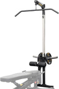 Powertec Fitness Workbench LAT Tower Attachment, Black - Premium Workout Equipment for Home Gym - Compatible Only with Powertec Products - Durable Strength Training Equipment for Home Gym, Garage Gym