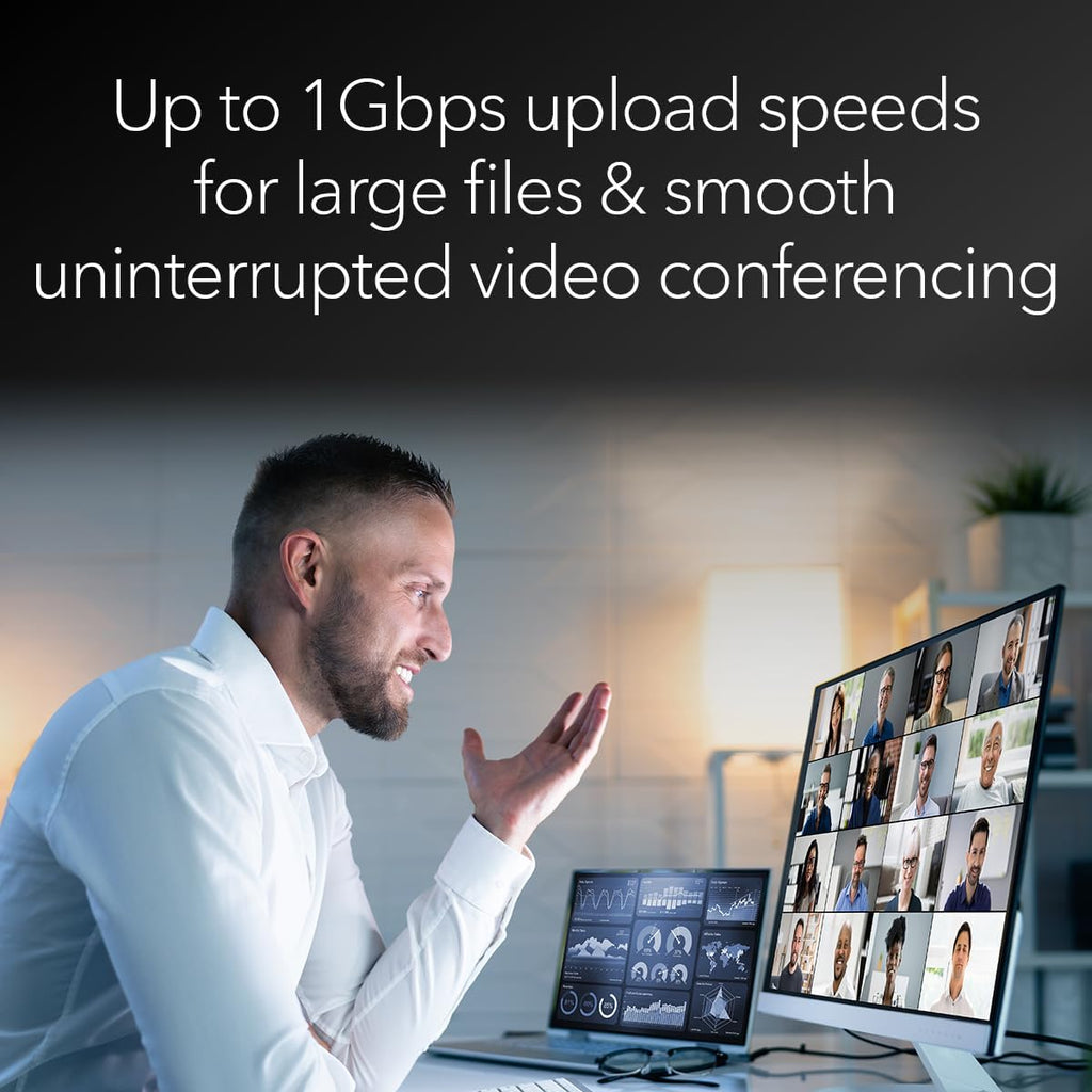 NETGEAR Nighthawk DOCSIS 3.1 Mid/high-Split Cable Modem (CM2500-1AZNAS) – Approved for Today's Faster Speeds - Works with All Cable Providers Incl. Xfinity, Spectrum, Cox - Plans up to 2Gbps