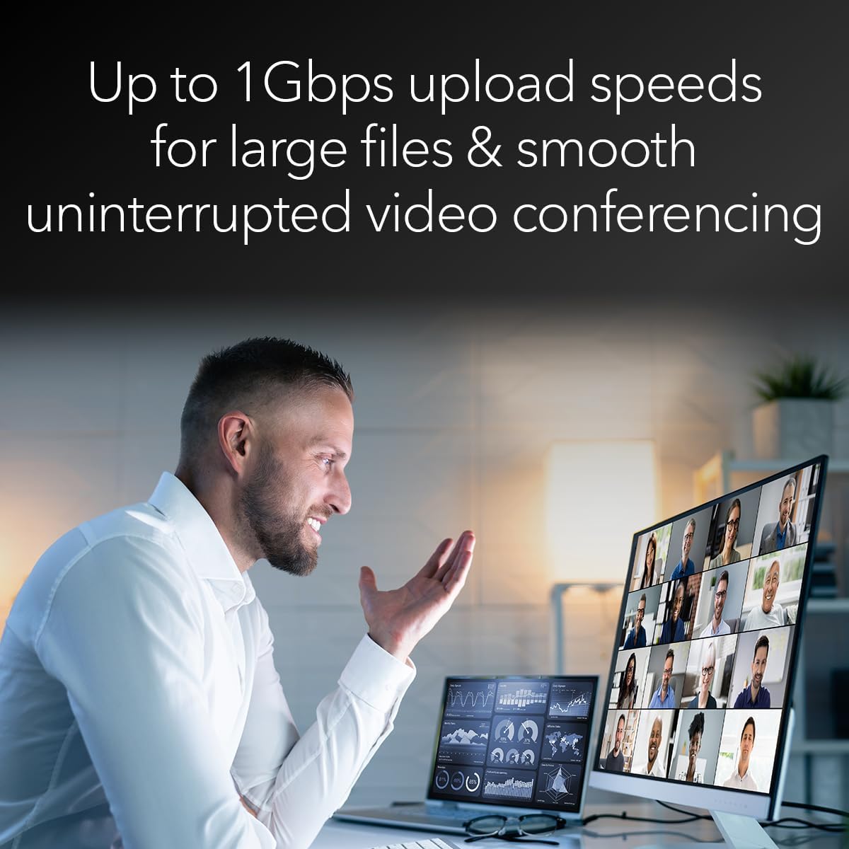 NETGEAR Nighthawk DOCSIS 3.1 Mid/high-Split Cable Modem (CM2500-1AZNAS) – Approved for Today's Faster Speeds - Works with All Cable Providers Incl. Xfinity, Spectrum, Cox - Plans up to 2Gbps