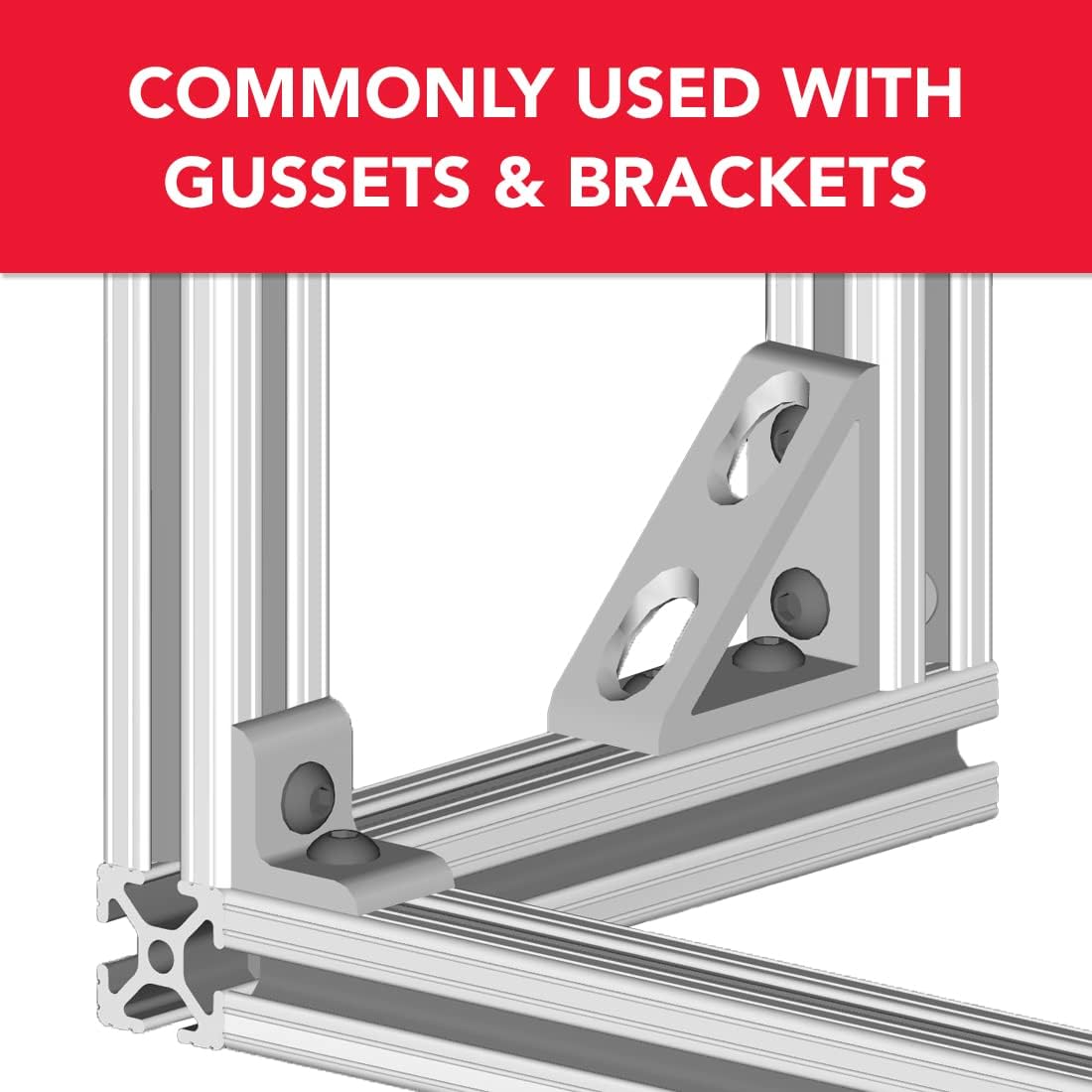8020, 3204, 10 Series 1/4-20 Steel Standard Slide in T-Nut Nut Hardware for 1 Inch Based Extruded Aluminum 80/20 T Slot Extrusions (500 Pack)