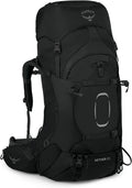 Osprey Aether 65L Men's Backpacking Backpack, Black, L/XL, Extended Fit