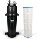 W3C17502 Swimming Pool Plus Cartridge Filter Assembly 200 Sq Ft,150 GPM Compatible with Hayward StarClear Plus,Replacement Element Part C-8319
