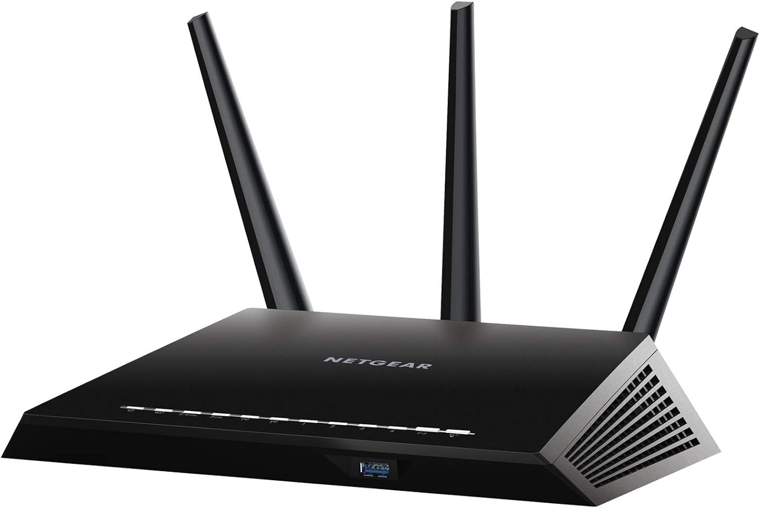 NETGEAR Nighthawk Smart Wi-Fi Router (R6900P) - AC1900 Wireless Speed (Up to 1900 Mbps), Up to 1800 Sq Ft Coverage & 30 Devices, 4 x 1G Ethernet and 1 x 3.0 USB Ports, Armor Security
