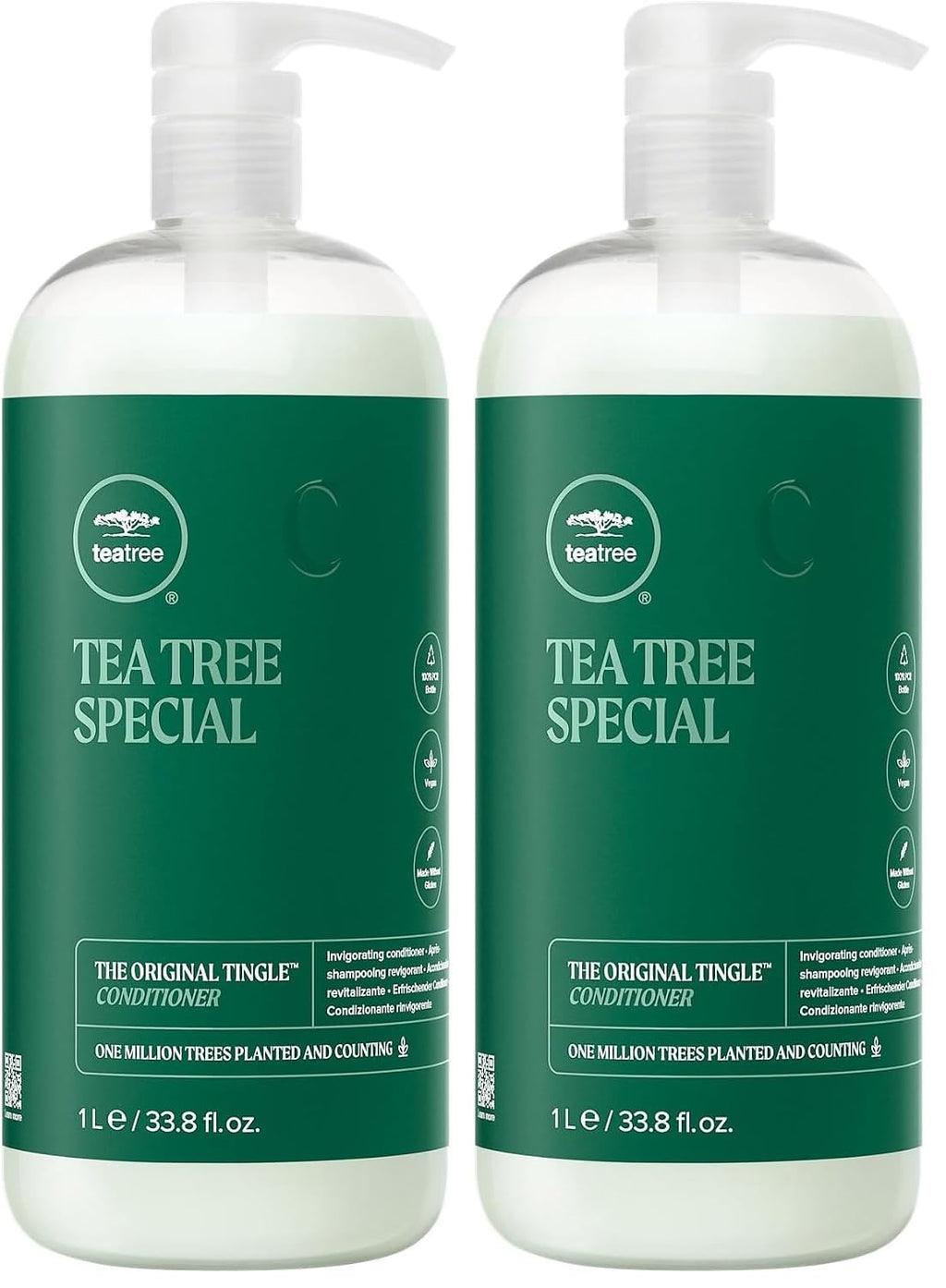 Tea Tree Special Conditioner, Detangles, Smooths + Softens, For All Hair Types