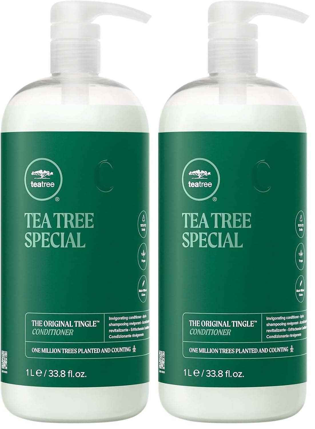Tea Tree Special Conditioner, Detangles, Smooths + Softens, For All Hair Types
