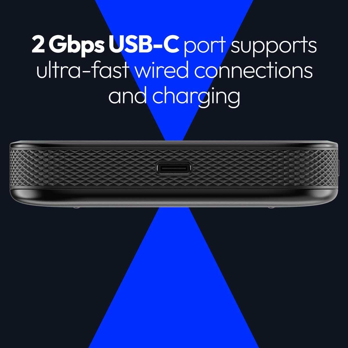 NETGEAR Nighthawk 5G Mobile Hotspot M7 | eSIM or SIM | Portable WiFi 7 Router for Travel in 140+ Countries | 32 Devices | Unlocked 5G/4G LTE | 3.6Gbps Speed | AT&T, T-Mobile, Verizon (MH7150)