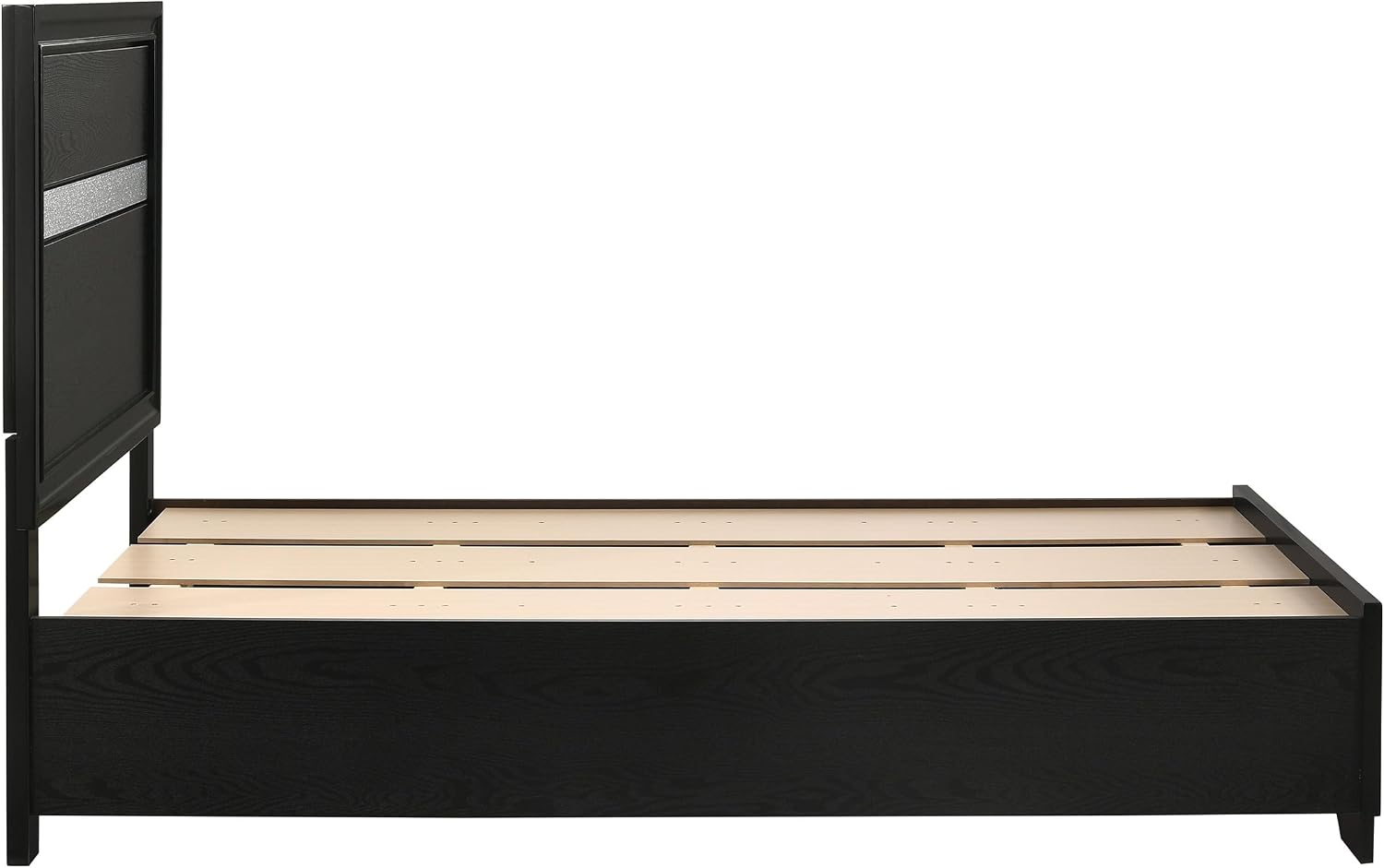 GOWE Urbana Black Twin Storage Panel Bed