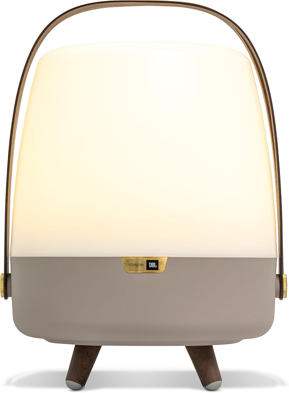 Kooduu Bluetooth Speaker Lamp with Sound by JBL - Cordless, Rechargeable Speaker & Lamp for Indoor/Outdoor Use, Earth