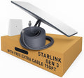 Starlink Gen 3 Standard Satellite Internet Kit – Dish with Wi-Fi 6 Router + Extra 150FT Cable – High-Speed, Low-Latency Internet for Rural and Remote Homes