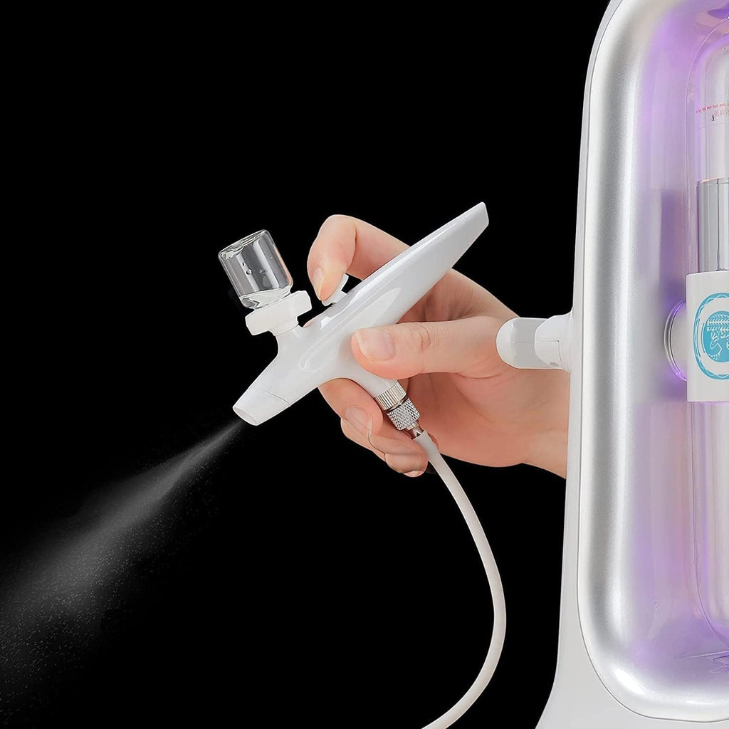 Water Oxygen Jet Beauty Machine, Bubble Oxygen Face Skin Care Machine, Multifunctional Vacuum Facial Deep Clean Hydrodermabrasion Machine for Home or SPA Salon.
