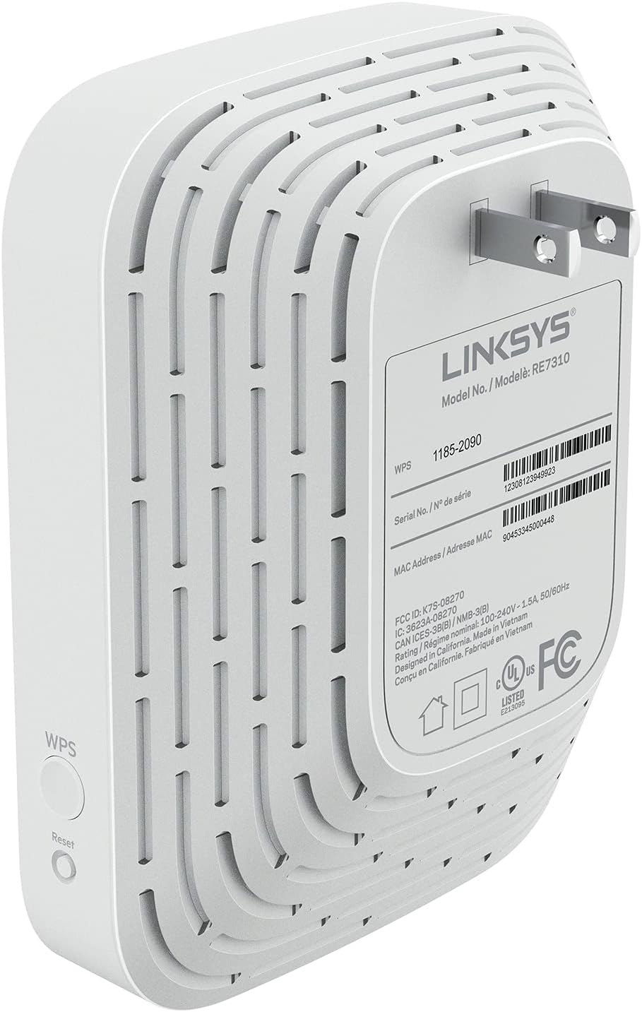 Linksys RE7350 Dual-Band Wi-Fi 6 Wireless Range Extender