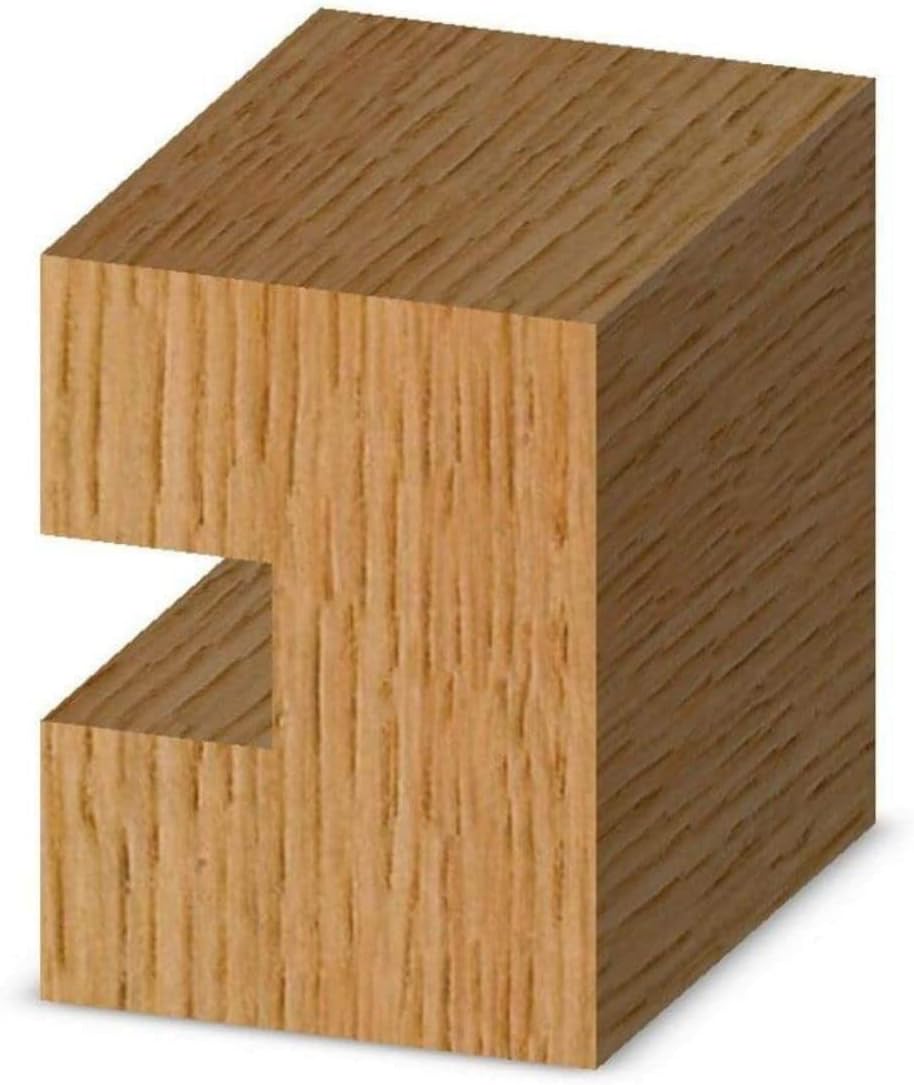 Whiteside Router Bits 3373 Straight Tongue and Groove Set with 1-1/4-Inch Large Diameter and 1/2-Inch to 1-1/4-Inch Cutting Length