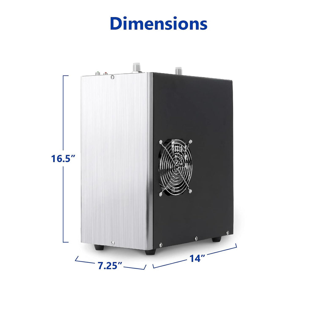 Express Water Universal Chiller Cooling System for Water Filters – Compatible with Reverse Osmosis Filtration Systems – Includes ¼' Quick Connect Set-Up