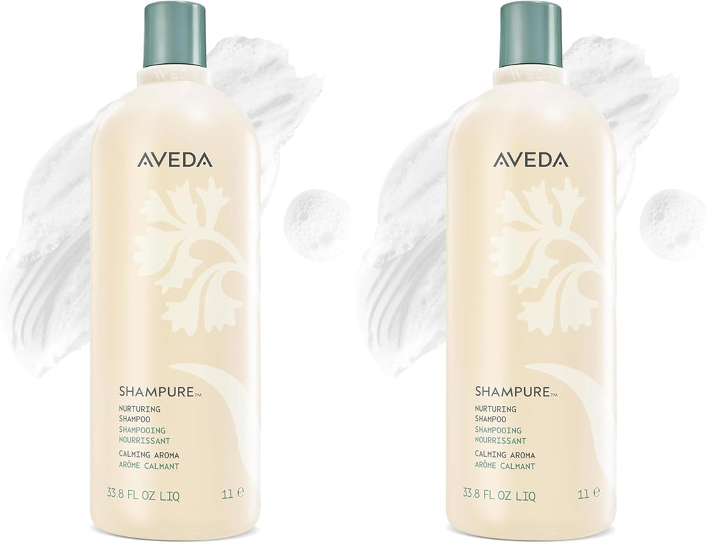 Aveda Shampure Nurturing Shampoo for Fine to Medium Hair | Gently Cleanses and Nourishes Hair | With Abyssinian Oil | Calming Aroma of Lavender & Ylang Ylang | 96% Naturally Derived*