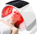 LED Light Therapy Machine FDA Cleared Red, Infrared and Blue Light Therapy, LED Face Mask Light Therapy Skin Care Photon Device for Wrinkle Reduction and Acne, G3