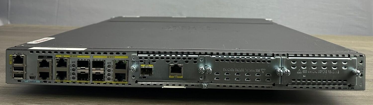 Cisco ISR4431-AX/K9 ISR 4431 Advanced Services Router (Renewed)
