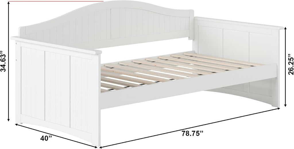AFI, Nantucket Wood Daybed, Twin, White