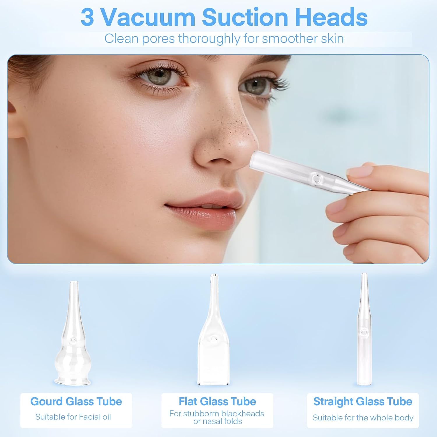 Diamond Micro Dermabrasion Machine, Yofuly Professional Dermabrasion Machine, Salon Home Use Facial Skin Care Device, 0-68cmHg