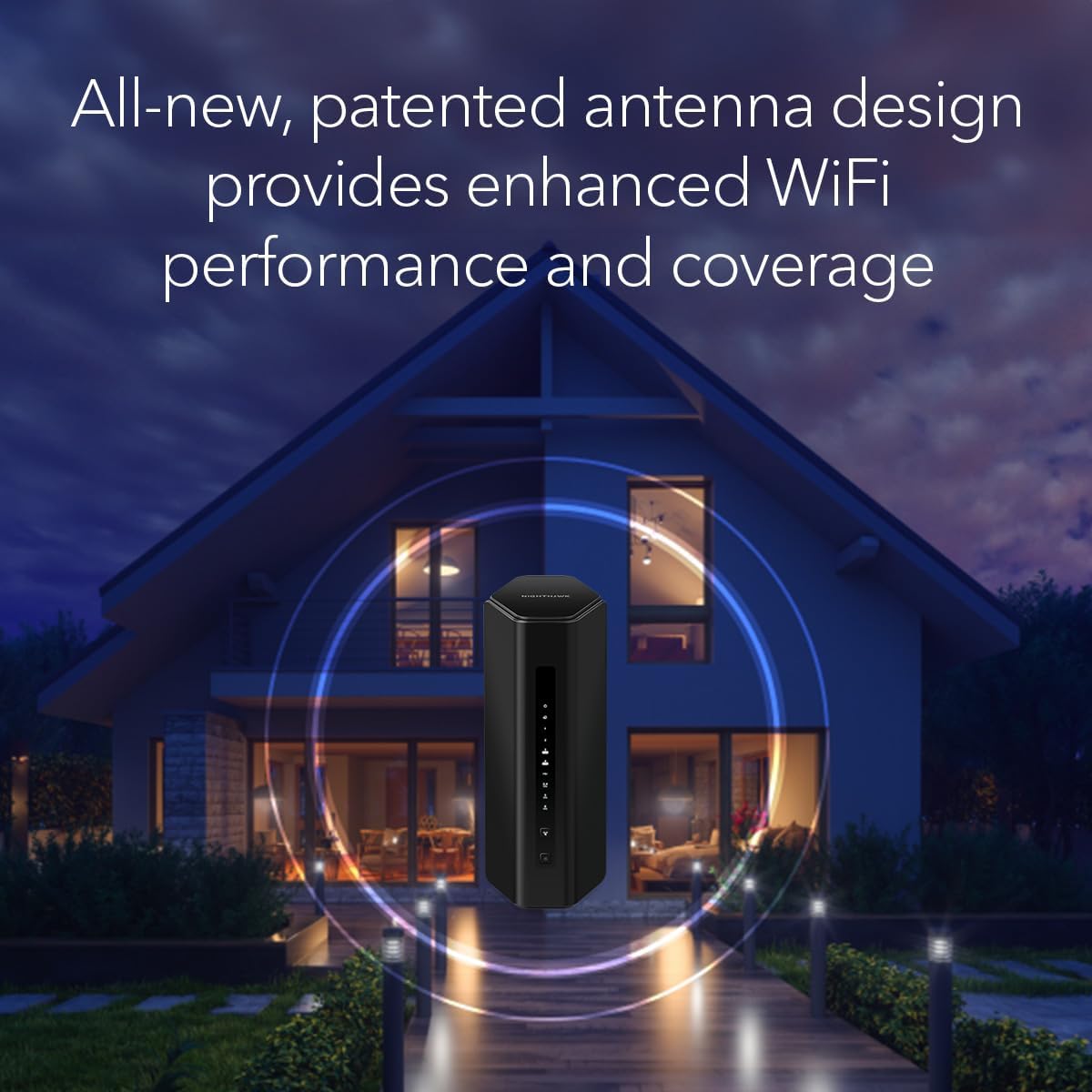 NETGEAR Nighthawk WiFi 7 Router (BE9300) – Router Only, 9.3Gbps Wireless Speed, 2.5 Gigabit Internet Port, Tri-Band for Gaming, Covers 2,500 sq. ft., 100 Devices, VPN – Free Expert Help