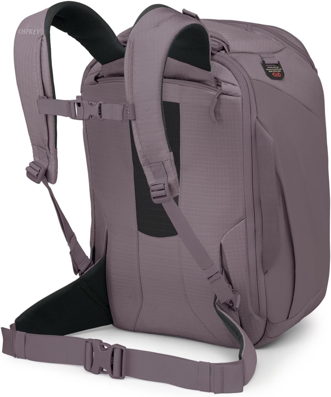 Osprey Sojourn Porter 30L Travel Backpack - Carry-On Compliant Luggage with StraightJacket Compression and Padded Laptop Sleeve - Durable Pack for International or Urban Travel, Graphite Purple
